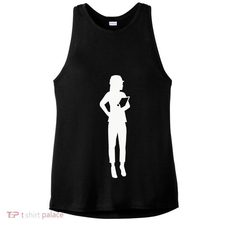 Wo Female architect Ladies PosiCharge Tri-Blend Wicking Tank