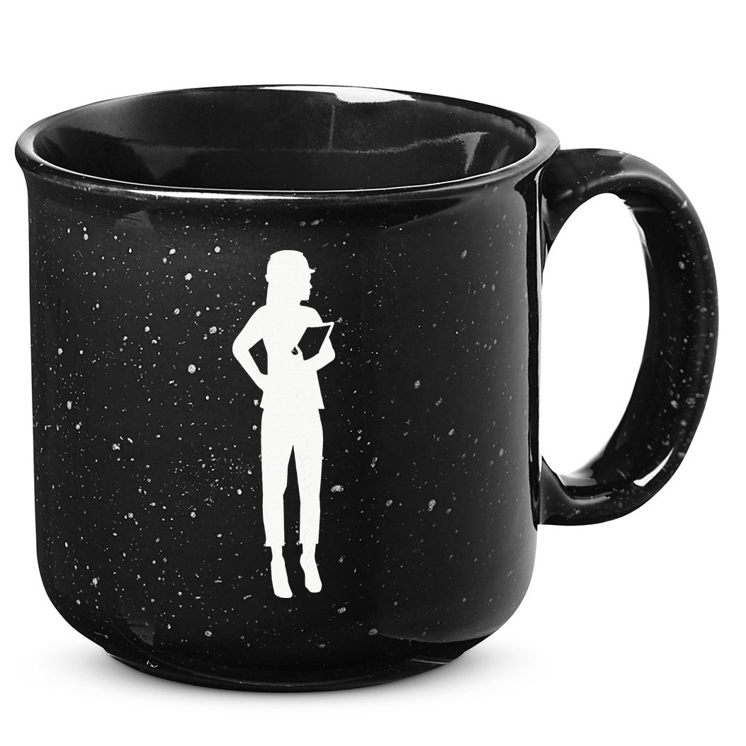 Wo Female architect 15oz Campfire Ceramic Mug