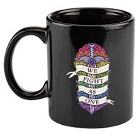 WE FIGHT AS ONE 11oz C Handle Ceramic Mug