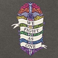 WE FIGHT AS ONE Cotton Canvas Backpack
