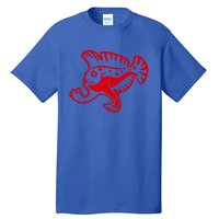 Walking Fish Angish Family Member For Fish Fans Gift Tall T-Shirt