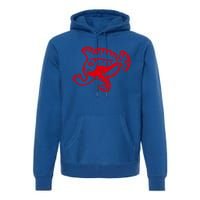 Walking Fish Angish Family Member For Fish Fans Gift Premium Hoodie