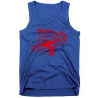 Walking Fish Angish Family Member For Fish Fans Gift Tank Top