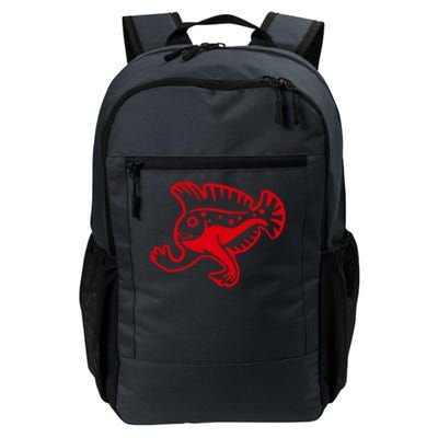 Walking Fish Angish Family Member For Fish Fans Gift Daily Commute Backpack