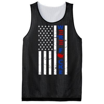 Were F!!cked Anti Biden Pro Republican Mesh Reversible Basketball Jersey Tank