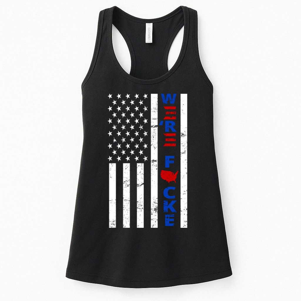 Were F!!cked Anti Biden Pro Republican Womens Tank Top