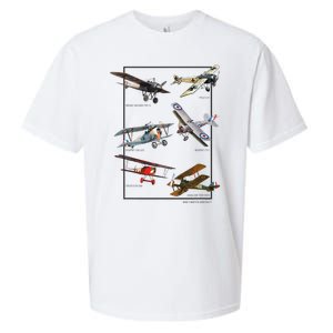 Wwi Fighters Airplanes Sueded Cloud Jersey T-Shirt