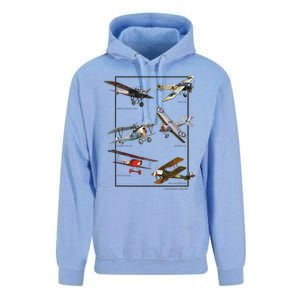 Wwi Fighters Airplanes Unisex Surf Hoodie