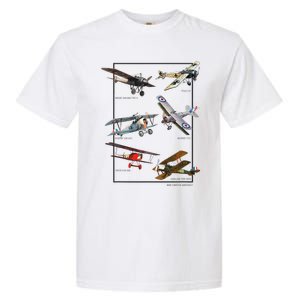 Wwi Fighters Airplanes Garment-Dyed Heavyweight T-Shirt