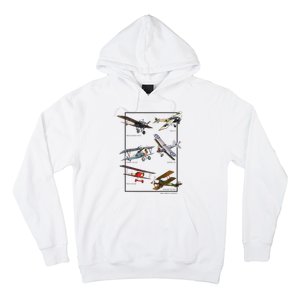 Wwi Fighters Airplanes Hoodie