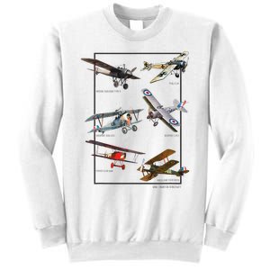 Wwi Fighters Airplanes Sweatshirt