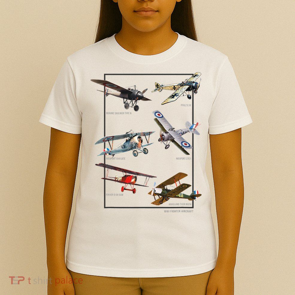 Wwi Fighters Airplanes T-Shirt