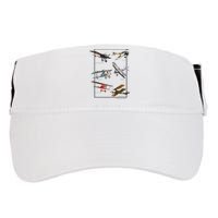 Wwi Fighters Airplanes Adult Drive Performance Visor