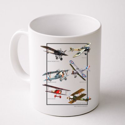 Wwi Fighters Airplanes Mug