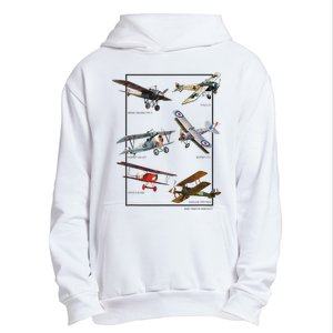 Wwi Fighters Airplanes Urban Pullover Hoodie