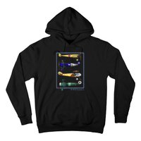 WWI Fighters Airplanes Vintage Hoodie