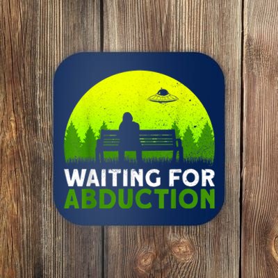 Waiting For Abduction Ufo Alien Conspiracy Coaster