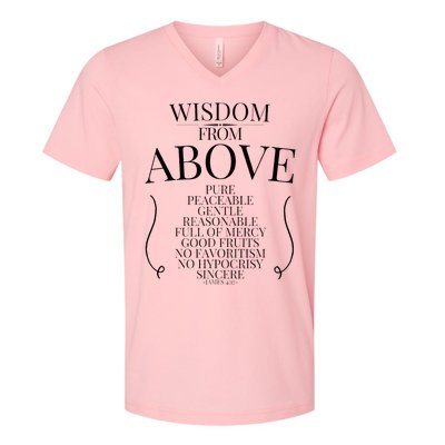 Wisdom From Above V-Neck T-Shirt