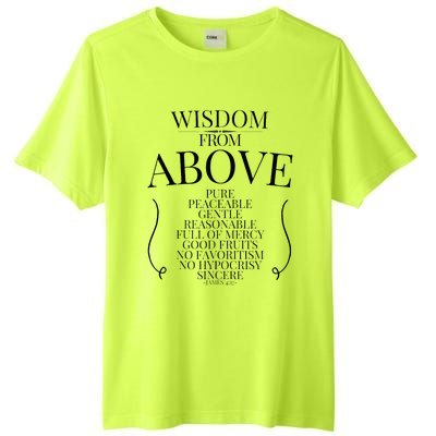 Wisdom From Above Tall Fusion ChromaSoft Performance T-Shirt