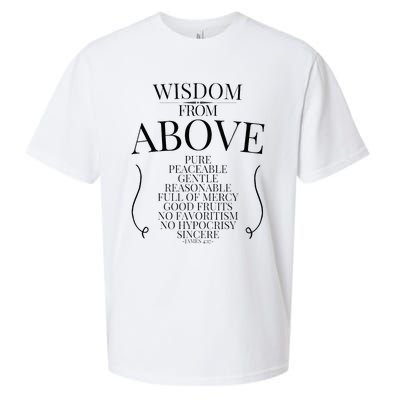 Wisdom From Above Sueded Cloud Jersey T-Shirt