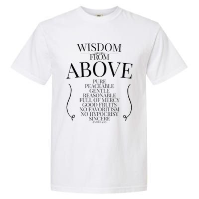 Wisdom From Above Garment-Dyed Heavyweight T-Shirt