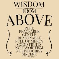 Wisdom From Above Drawstring Bag