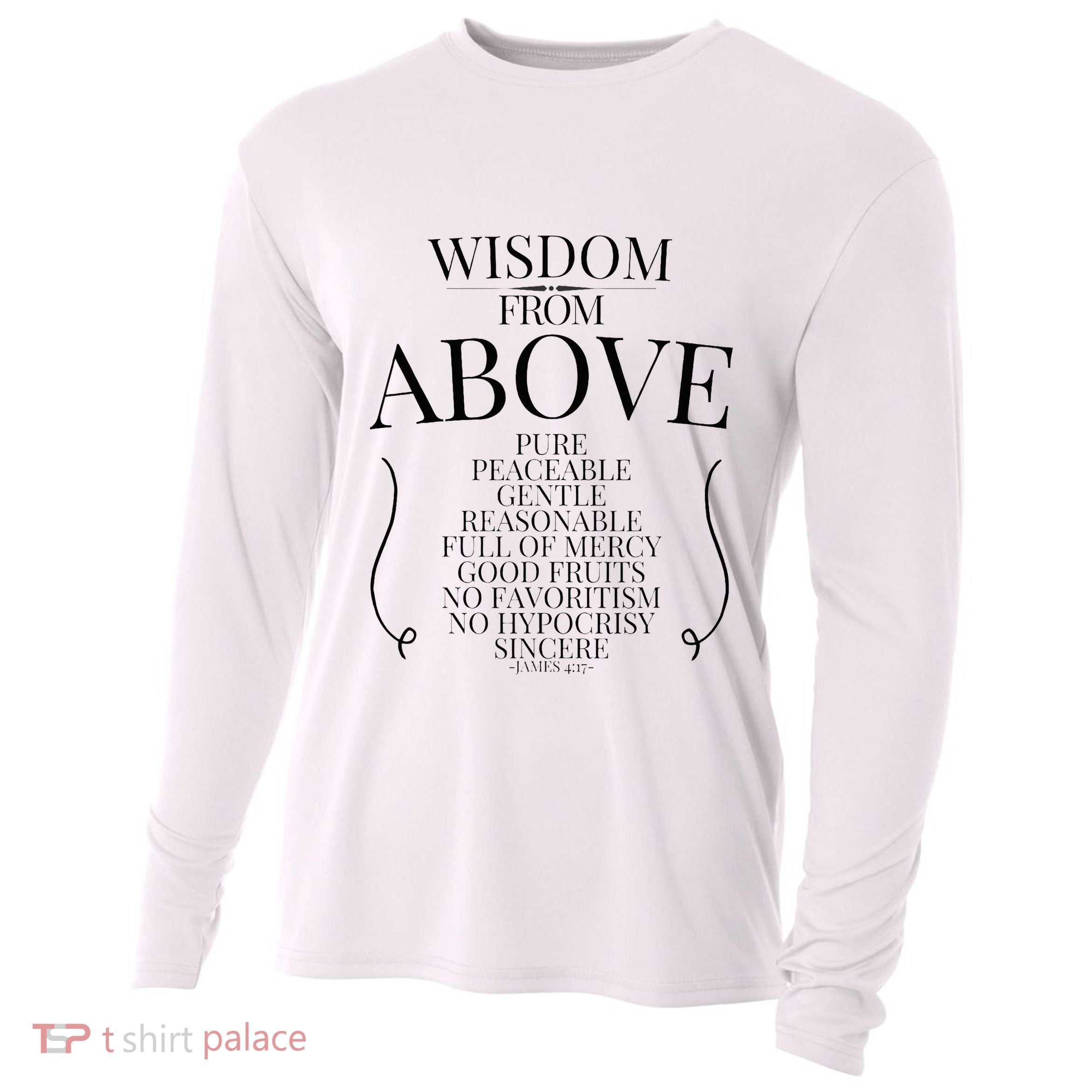 Wisdom From Above Cooling Performance Long Sleeve Crew