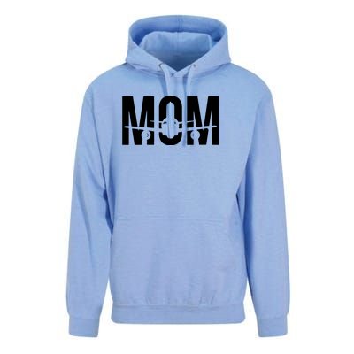 Womens Funny Airplane Pilot Mom Aviation Lover Gift Mom Pilot Unisex Surf Hoodie