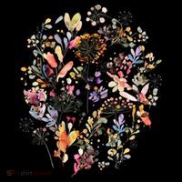 Wild Flowers And Plants Watercolor Wild Nature Botanical Print Flatbill Hat