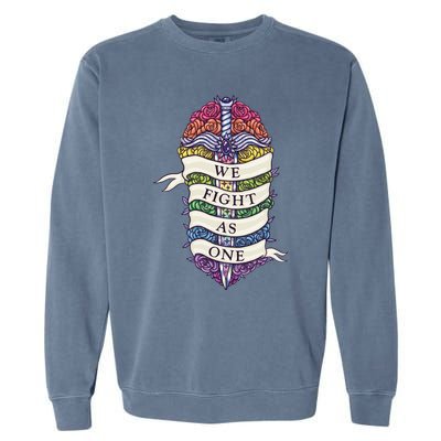 We Fight As One Garment-Dyed Sweatshirt