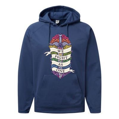 We Fight As One Performance Fleece Hoodie