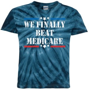 We Finally Beat Medicare Funny Political Kids Tie-Dye T-Shirt