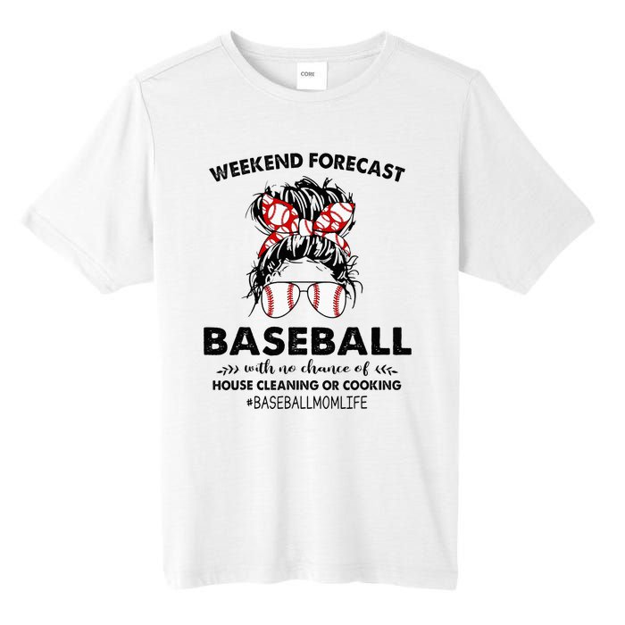 Weekend Forecast Baseball with no chance of HOUSE CLEANING Tall Fusion ChromaSoft Performance T-Shirt