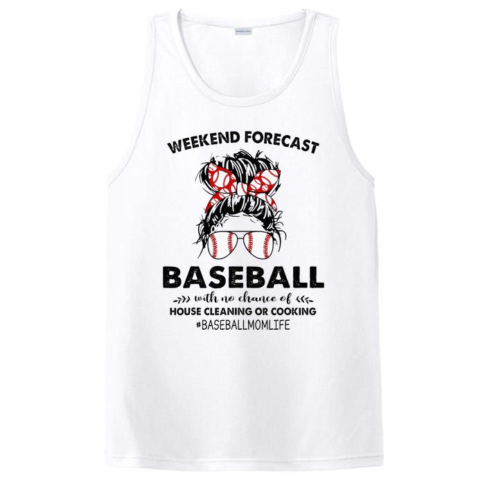 Weekend Forecast Baseball with no chance of HOUSE CLEANING PosiCharge Competitor Tank