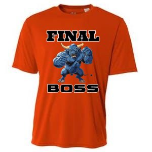 WrestlingS Final Boss Cooling Performance Crew T-Shirt