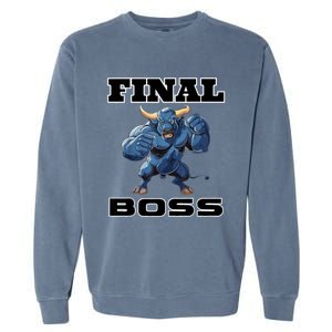 WrestlingS Final Boss Garment-Dyed Sweatshirt