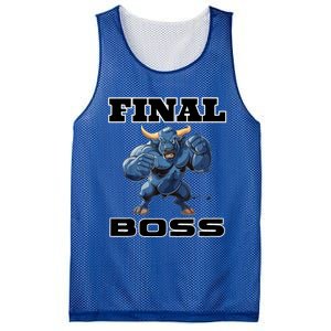 WrestlingS Final Boss Mesh Reversible Basketball Jersey Tank