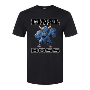 WrestlingS Final Boss Softstyle CVC T-Shirt