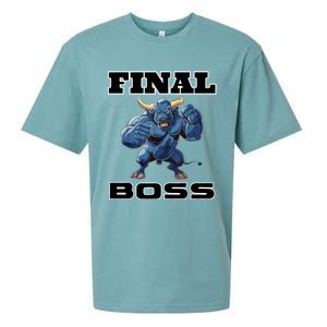 WrestlingS Final Boss Sueded Cloud Jersey T-Shirt