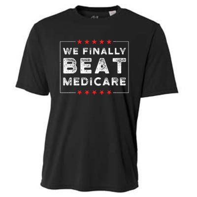 We Finally Beat Medicare Cooling Performance Crew T-Shirt