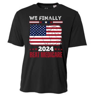 We Finally Beat Medicare Cooling Performance Crew T-Shirt