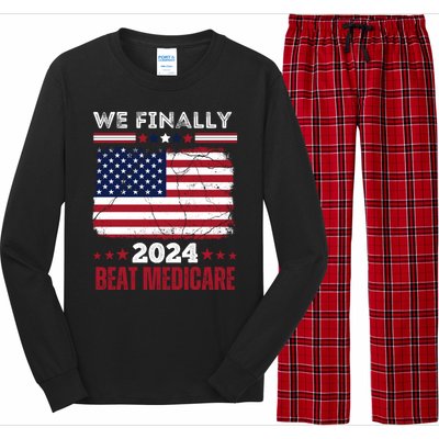 We Finally Beat Medicare Long Sleeve Pajama Set