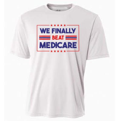 We Finally Beat Medicare Cooling Performance Crew T-Shirt