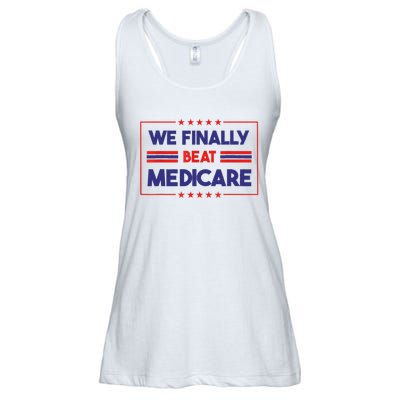 We Finally Beat Medicare Ladies Essential Flowy Tank