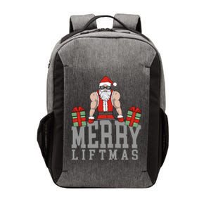 Workout Fitness Bodybuilding Christmas Merry Liftmas Great Gift Vector Backpack