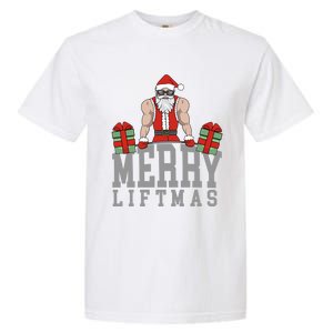 Workout Fitness Bodybuilding Christmas Merry Liftmas Great Gift Garment-Dyed Heavyweight T-Shirt