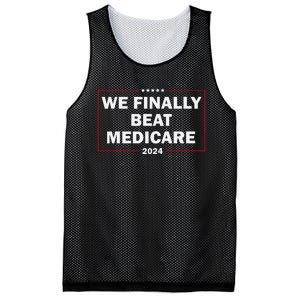 We Finally Beat Medicare Funny Presidential Debates 2024 Mesh Reversible Basketball Jersey Tank