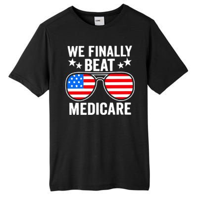 We Finally Beat Medicare Tall Fusion ChromaSoft Performance T-Shirt