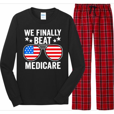 We Finally Beat Medicare Long Sleeve Pajama Set