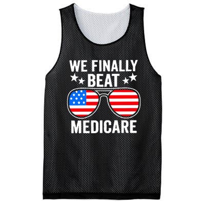 We Finally Beat Medicare Mesh Reversible Basketball Jersey Tank